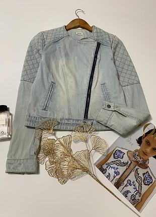 Джинсова куртка косуха