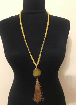 Ожерелье сотуар из натуральная австралийская ярма