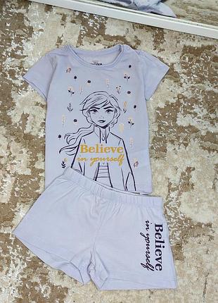 Дитяча літня піжама на дівчинку 12-24 міс.