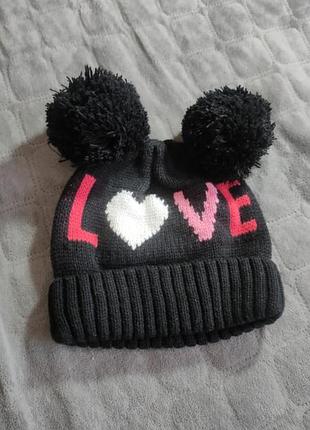 Шапка на девочку стильная