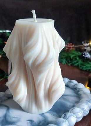 Фигурная свеча из соевого воска, 240 г.