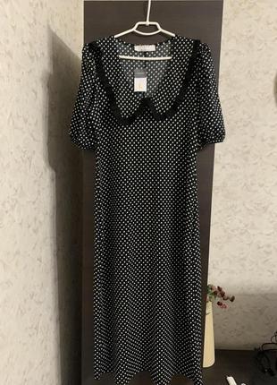Платье в горох primark, новое!