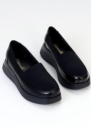 Туфли женские черные