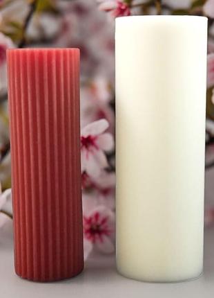 Силиконовая форма "гофра" 10х3 см, эластичная, удобна в работе