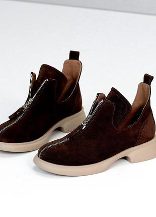 Туфлі жіночі демісезонні замша