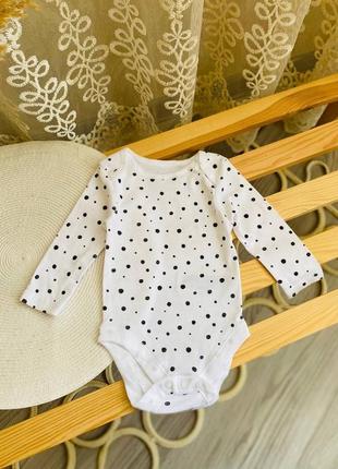 Боді на довгий рукав на 3-6 місяців