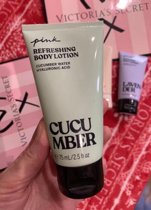Лосьйон для тіла вікторія сікрет victoria’s secret pink cucumber mini body lotion