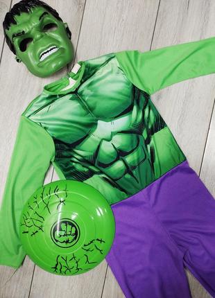 Карнавальний костюм для хлопчика халк halk супергерой марвел