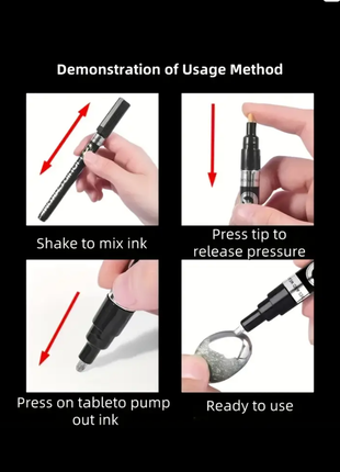 Хромированный маркер для декорирования и ремонта хромированного покрытия.