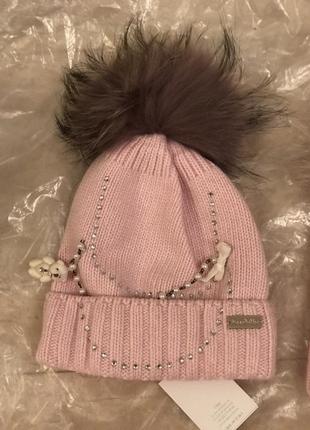 Шапка шерсть,италия