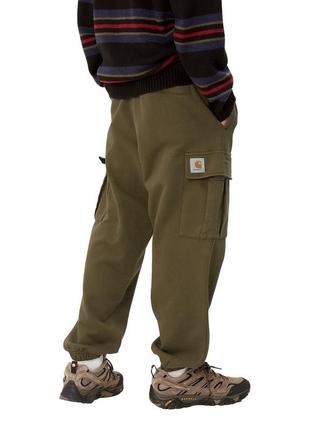 Штани теплі Vintage carhartt wip regular cargo pants sweat. оригінал. balloon fit