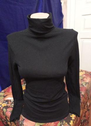 Чорний гольф 48%катон+хлопок