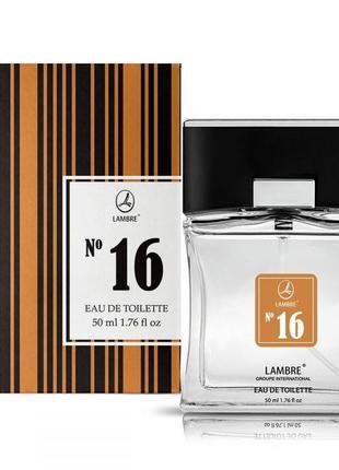Lambre №16 чоловіча туалетна вода 50 мл