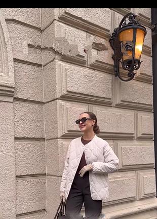 Стёганая куртка деми