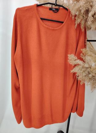 🧡 базовый свитерик рыжего цвета от marks & spencer