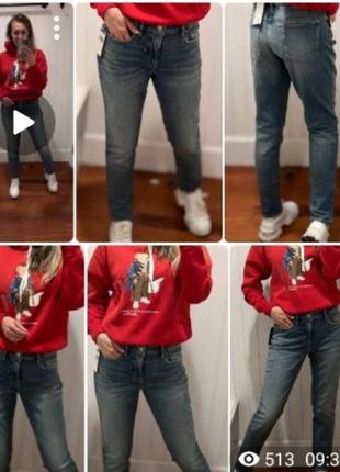 Джинсы голубые прямые ralph lauren новые!