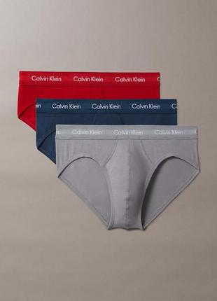 – 43% | calvin klein cotton stretch hip brief мужские трусы брифы 3-pack nb2613 оригинал