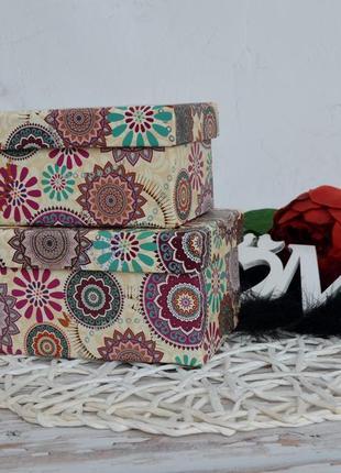 Фірмовий комплект подарункових коробок сток  коробка упаковка