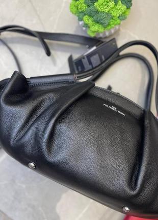 А828968 сумка в стиле узлы кожа