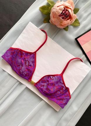 Бра бралет топ бюстье dkny 34а 75а бюстгальтер мягкий кружевной