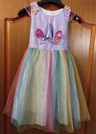 Платье фатиновое размер 122