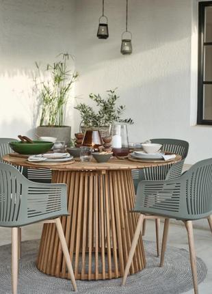 Стіл садовий, для тераси ,натуральне дерево