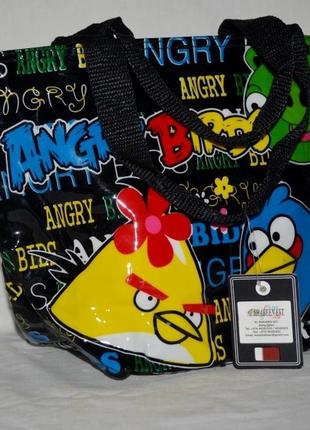 Новая очень яркая сумка детская злобные птички angry birds сток