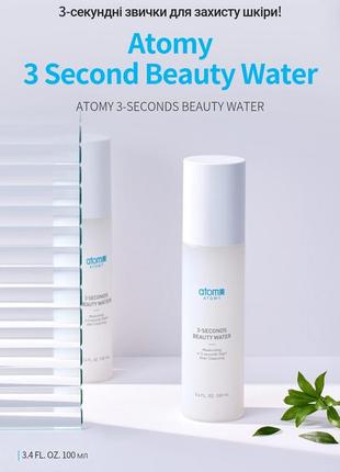 Спрей - мист 3 секунды красоты атомы для лица, увлажнения и против отеков