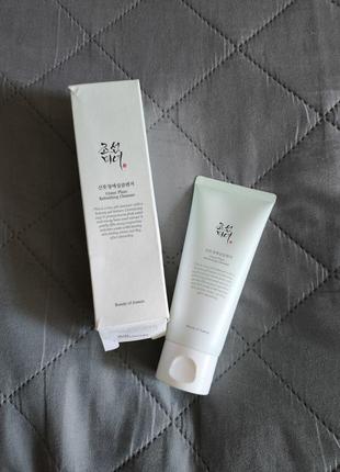 Beauty of joseon green plum refreshing cleanser – низько-кислотний гель для вмиваня з зеленою сливою