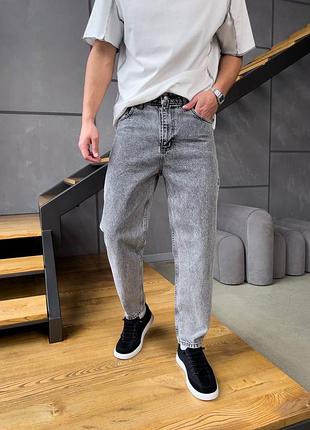 Джинси чоловічі мом сірі