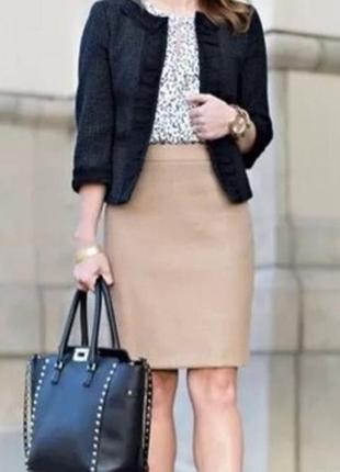 Шерстяная юбка jcrew