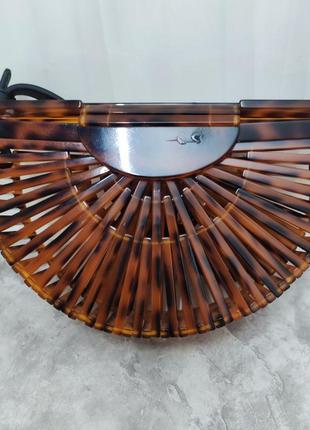 Женская сумка акрил вечерний клач