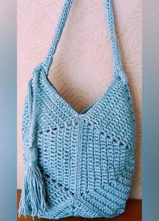 Сумка в'язана гачком