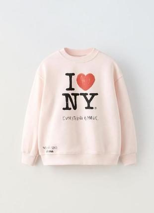 Детский новый свитшот ( толстовка ) zara 6-7 лет (120)