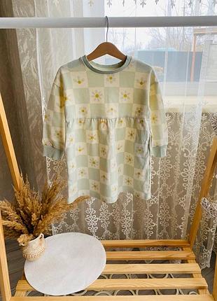 Платье двунить платье на длинный рукав