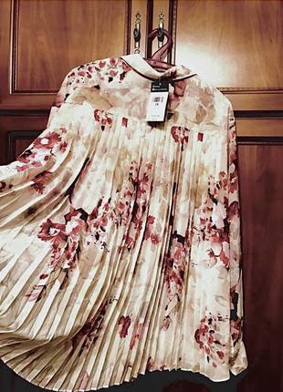 Новая блуза (плисированная спинка) ralph louren chaps 58-60