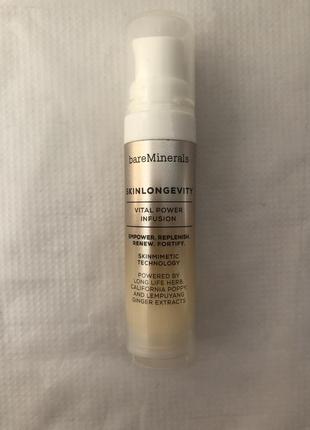 Bare minerals skinlongevity  serum антивікова сироватка для обличчя