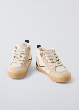 Новые хайтопы zara ( ботинки, ботиночки ) 26 р, 28 р
