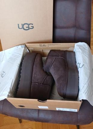 Ugg mini platform шоколад