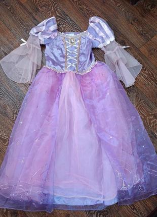 Карнавальное платье рапунцель