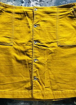 Юбка вельвет