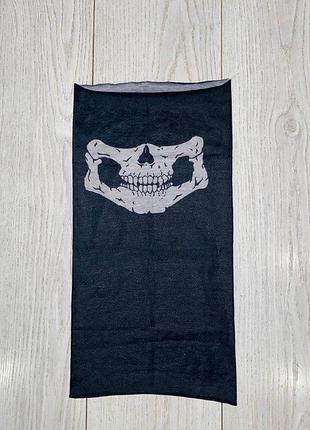 Бафф с принтом челюсти one size unisex