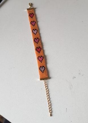 Браслет з бісеру