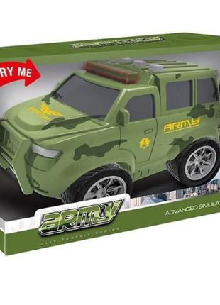 Детская военная машинка «city series army» 661-043d свет, музыка