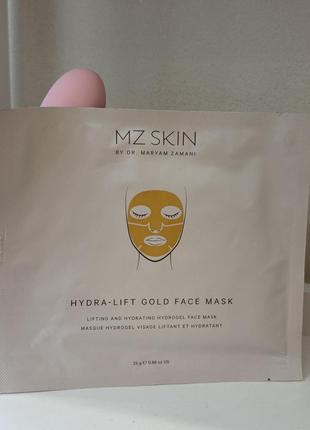 Золота ліфтинг-маска для обличчя mz skin hydra-lift gold face mask