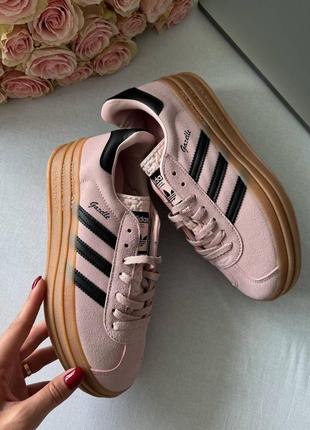 Ad gazelle bold  platform pink black