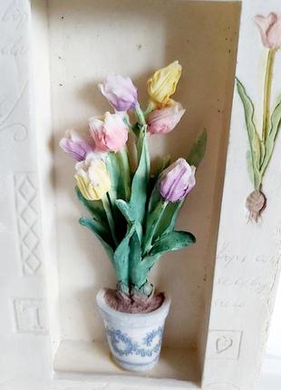 Картина тюльпани2 фото