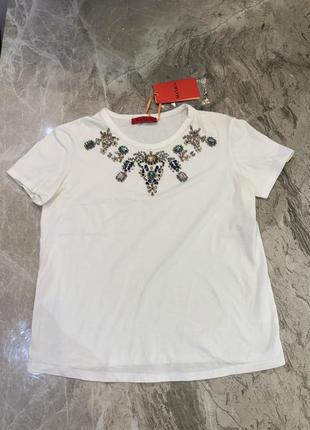 Футболка хлопковая max mara/ max co оригинал sm