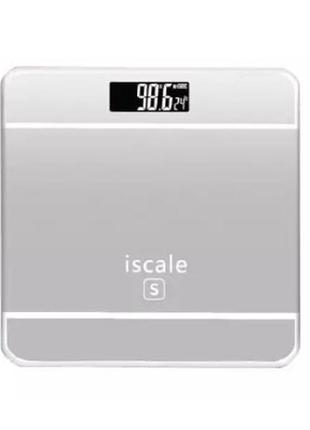 Весы для пола электронные iscale 2017d 180кг (0,1кг), с температурой.