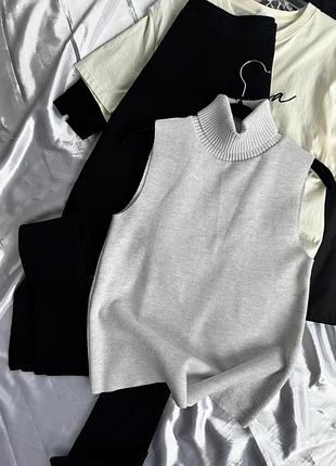 Мягкий стильный жилет жилетка zara